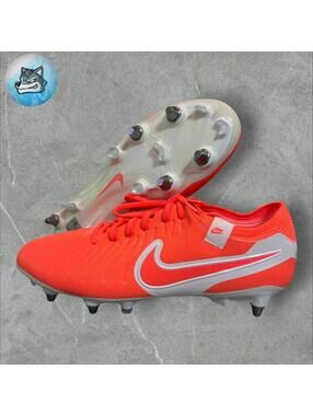 Nike Tiempo Legend 10 Elite Orange SG Pro AC P Anti Clog HF4373-800 Mens 8.5